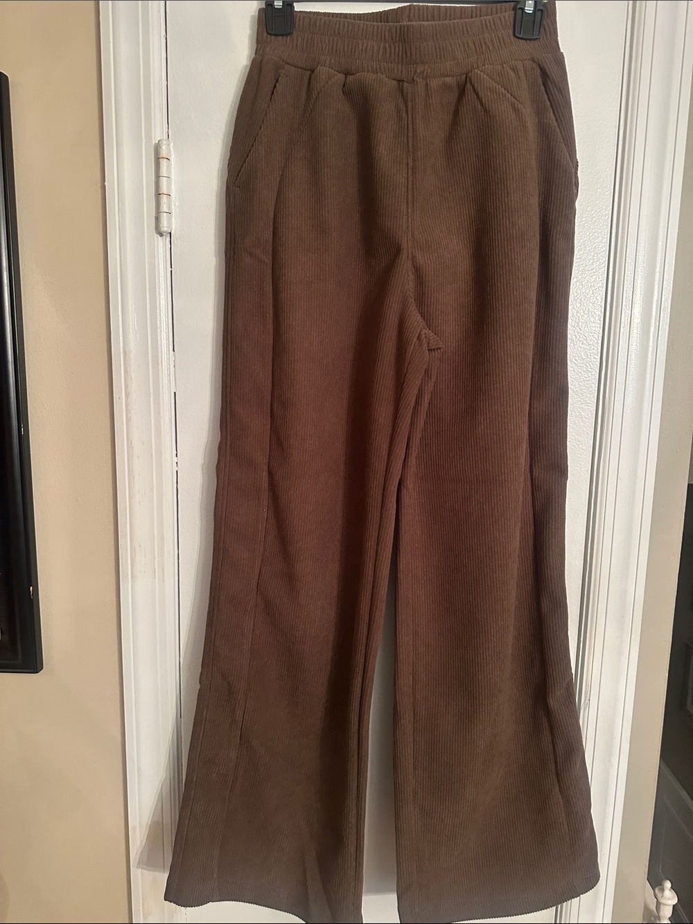 HALARA Brown Corduroy Pants